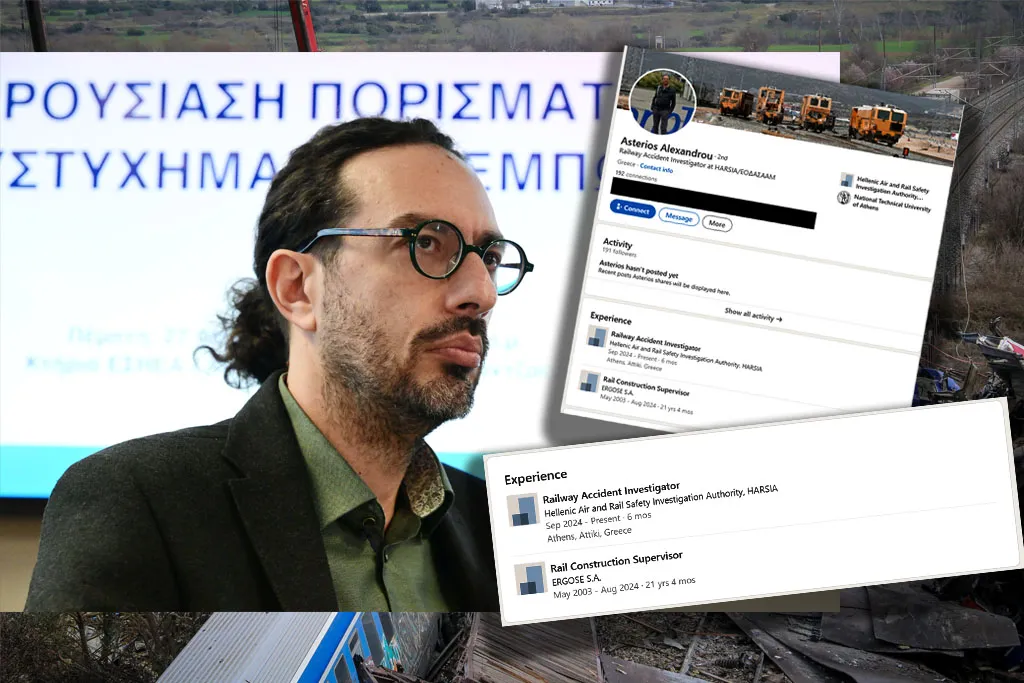 Της συγκάλυψης το κάγκελο! Έβαλαν το επί 20 χρόνια στέλεχος της ΕΡΓΟΣΕ που ελέγχεται για τα Τέμπη να βγάλει πόρισμα
