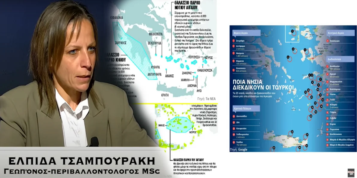 Ε.Τσαμπουράκη: «Ο δήθεν Θαλάσσιος Χωροταξικός Σχεδιασμός μας φέρνει συνδιαχείριση στο Αιγαίο!» – Άλλο ένα παραμύθι της κυβέρνησης αποδομείται με στοιχεία…