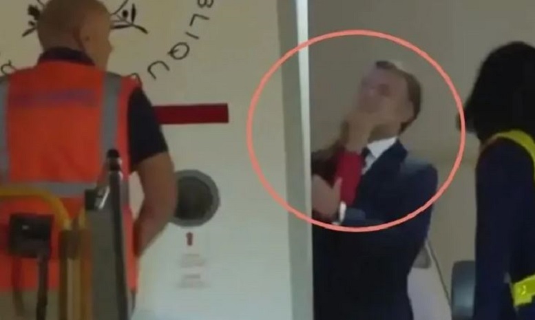 Τους ξεφτιλίζουν μπροστά στα μάτια της υπνωτισμένης μάζας! Ο Μακρόν τρώει χαστούκι από το ανδρογύναικο που είναι παντρεμένος