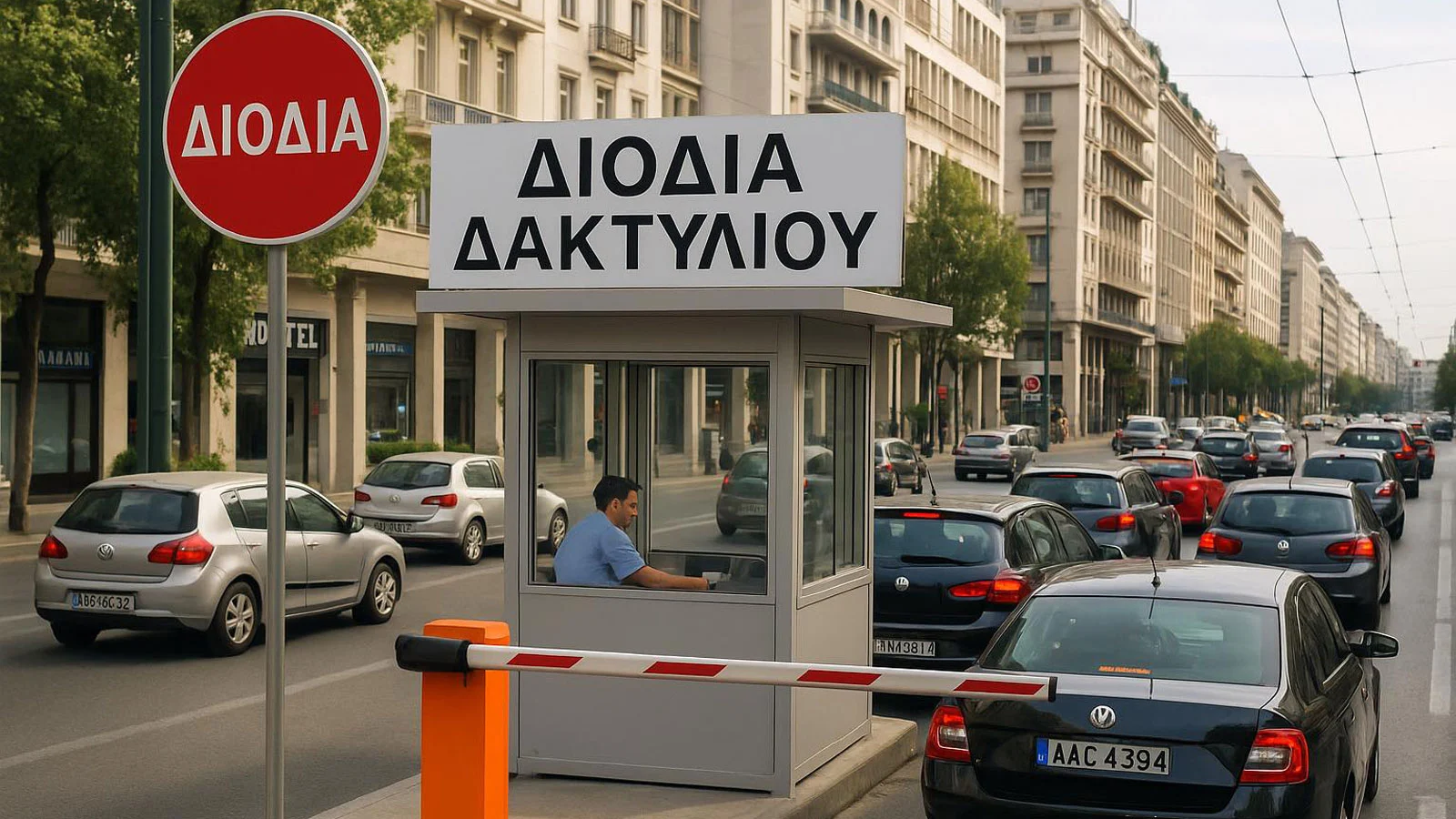 ΠΟΙΕΣ ΩΡΕΣ! ΒΑΖΟΥΝ διόδια στο κέντρο της Αθήνας…