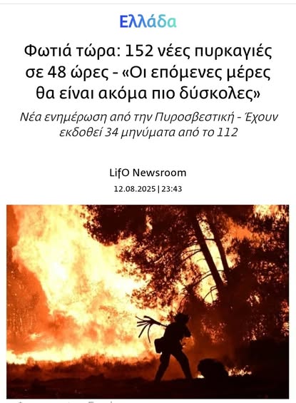 Γρηγόρης Πετράκος: Η εντολή είναι αφήστε τα όλα να καούν – Θέλουν να επιβάλουν την κλιματική αλλαγή και ως λύση τις πόλεις των 15 λεπτών