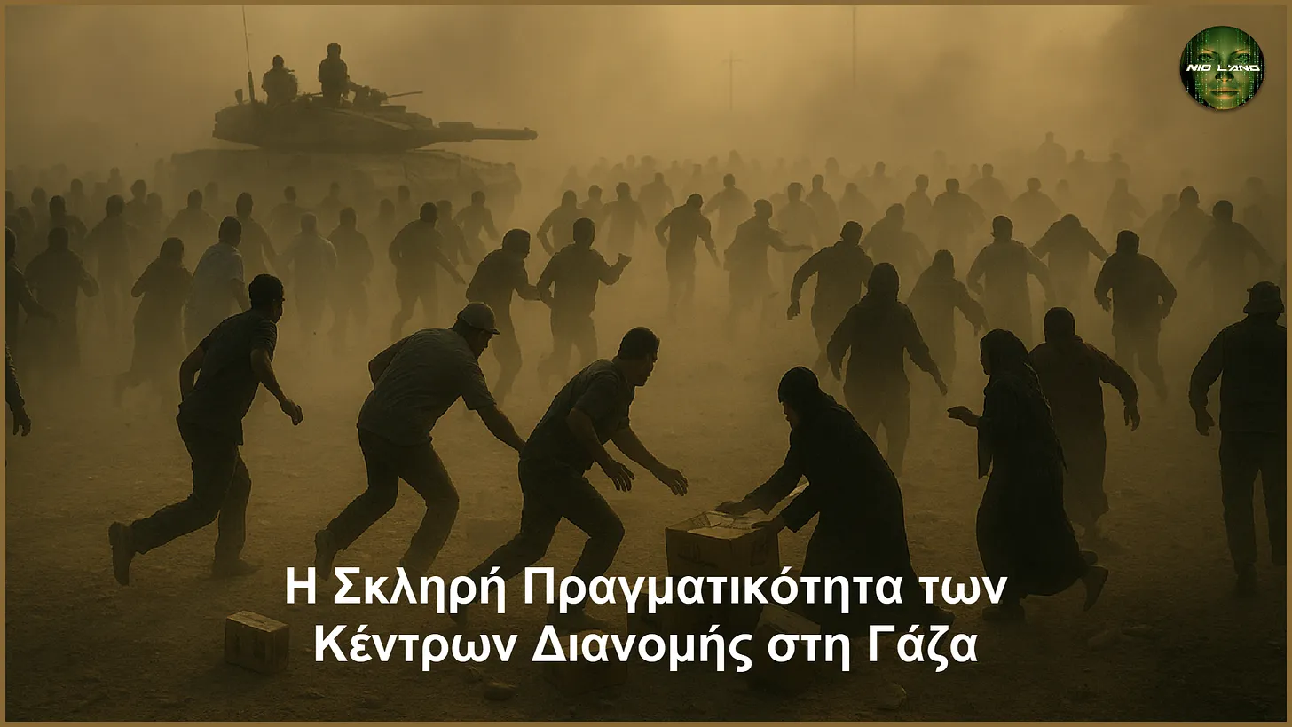 Η Σκληρή Πραγματικότητα των Κέντρων Διανομής στη Γάζα: Μαρτυρία Πρώην Πράσινου Μπερέ.