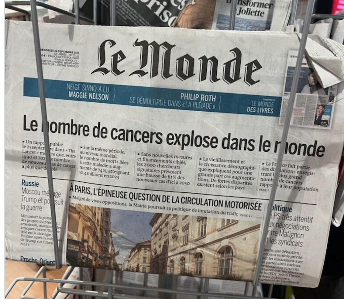 Τα γράφει μέχρι κι η “Le Monde” πλέον: Μετά από τα… μπόλια – εμβόλια – φόλες… ήρθαν οι καρκίνοι, οι μυοκαρδίτιδες και οι καρδιακές προσβολές…
