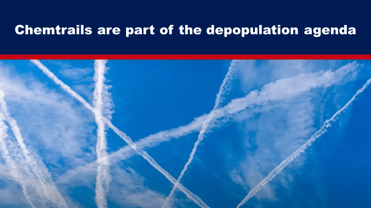Τα Chemtrails (Χημικά Ίχνη) Eίναι Μέρος της Ατζέντας του Αποπληθυσμού