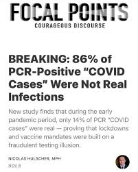 BREAKING: 86% of PCR-Positive “COVID Cases” Were Not Real Infections