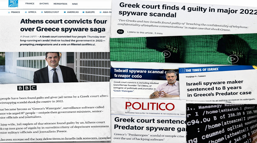 Η ΚΑΤΑΔΙΚΗ ΓΙΑ ΤΙΣ ΥΠΟΚΛΟΠΕΣ ΕΓΙΝΕ ΠΡΩΤΟΣΕΛΙΔΟ ΣΤΟ ΕΞΩΤΕΡΙΚΟ ΜΕ ΒΑΡΙΕΣ ΕΚΦΡΑΣΕΙΣ ΚΑΙ ΑΙΧΜΕΣ ΓΙΑ ΤΗΝ ΚΥΒΕΡΝΗΣΗ – ΠΩΣ ΠΑΡΟΥΣΙΑΣΤΗΚΕ ΔΙΕΘΝΩΣ Η ΚΑΤΑΔΙΚΗ ΓΙΑ ΤΙΣ ΥΠΟΚΛΟΠΕΣ: «ΕΛΛΗΝΙΚΟ WATERGATE» ΚΑΙ ΣΚΙΕΣ ΣΥΓΚΑΛΥΨΗΣ ΣΤΗΝ ΕΠΟΧΗ ΜΗΤΣΟΤΑΚΗ