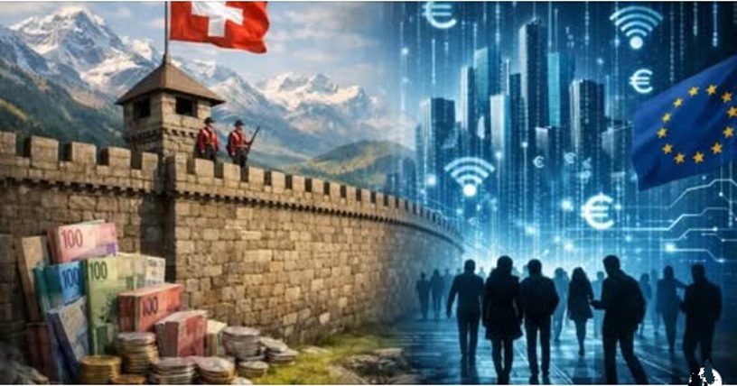 Η Ελβετία ύψωσε συνταγματικό τείχος υπέρ των μετρητών την ώρα που η Ευρώπη βαδίζει βαθύτερα στην ψηφιακή εξάρτηση