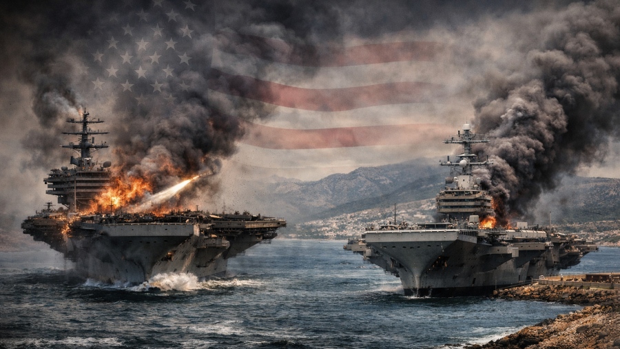 Απόλυτος εξευτελισμός – Πανωλεθρία για USS Lincoln και Ford, εκτός μάχης τα… καμάρια του Trump – Ζημιές 800 εκατ. δολ. στις ΗΠΑ από Ιράν