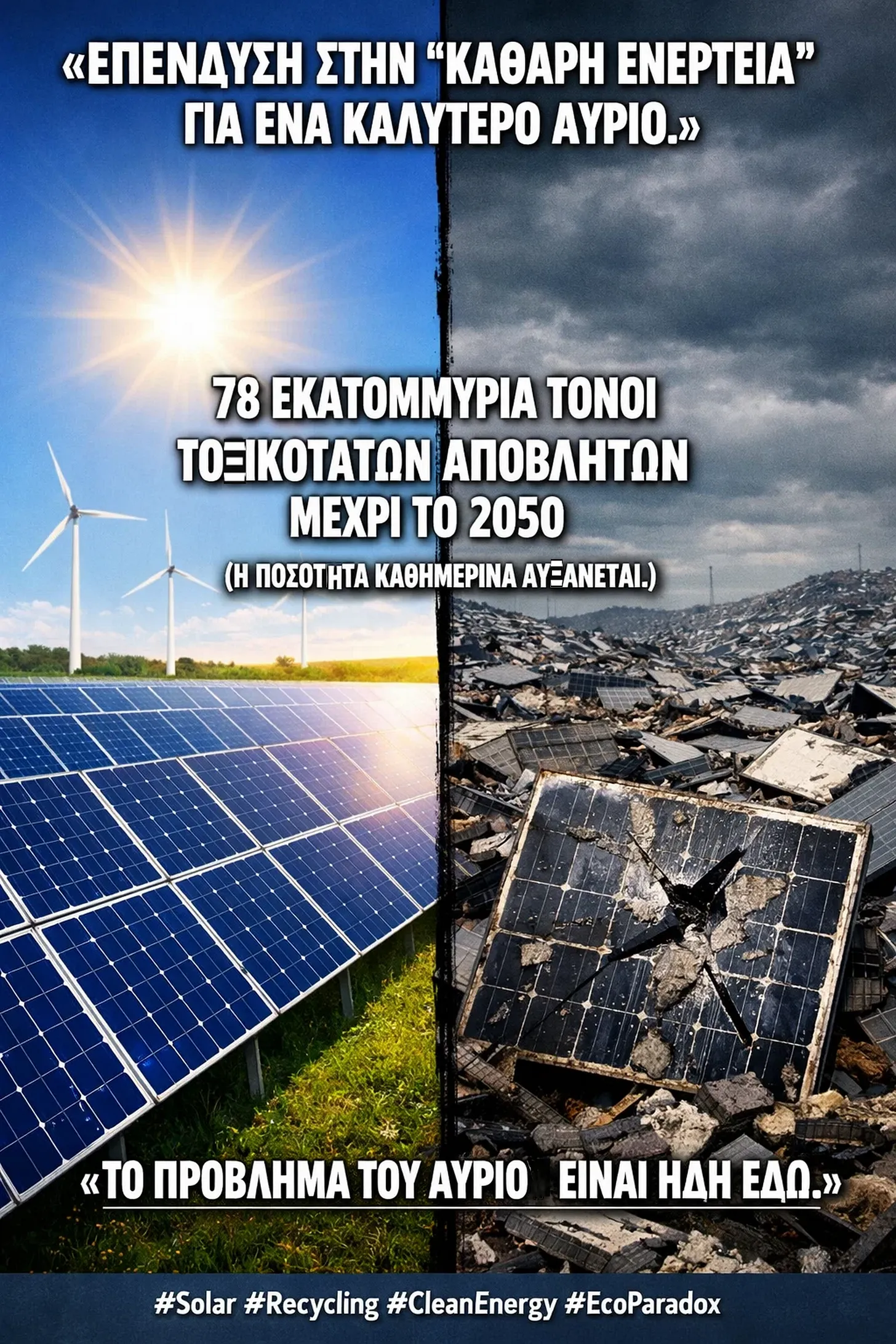 Η «Ωρολογιακή Βόμβα» των ΑΠΟΒΛΗΤΩΝ της «Πράσινης Ενέργειας»