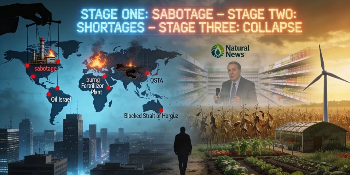 Μάικ Άνταμς (Natural News): Η παγκόσμια ενεργειακή κρίση είναι ΣΧΕΔΙΑΣΜΕΝΗ δολιοφθορά – Στόχος να λιμοκτονήσουν δισεκατομμύρια ανθρώπους