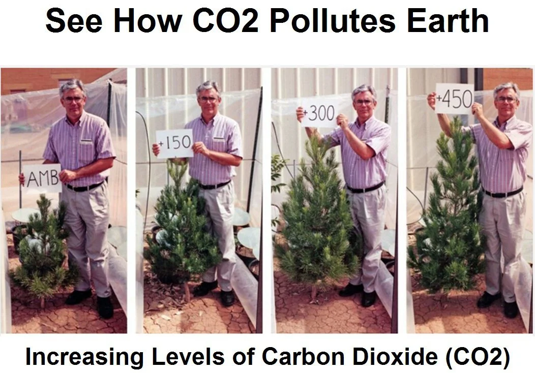 Ο άνθρακας CO2 αλλά ΑΝΑΠΟΔΑ επειδή οι εξουσίες αποτελούνται από ψυχοπαθείς