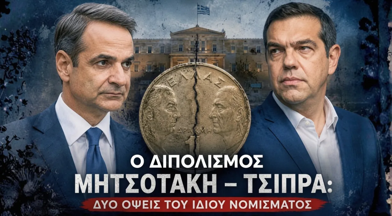 Ο διπολισμός Μητσοτάκη – Τσίπρα: Δυο όψεις του ίδιου νομίσματος…