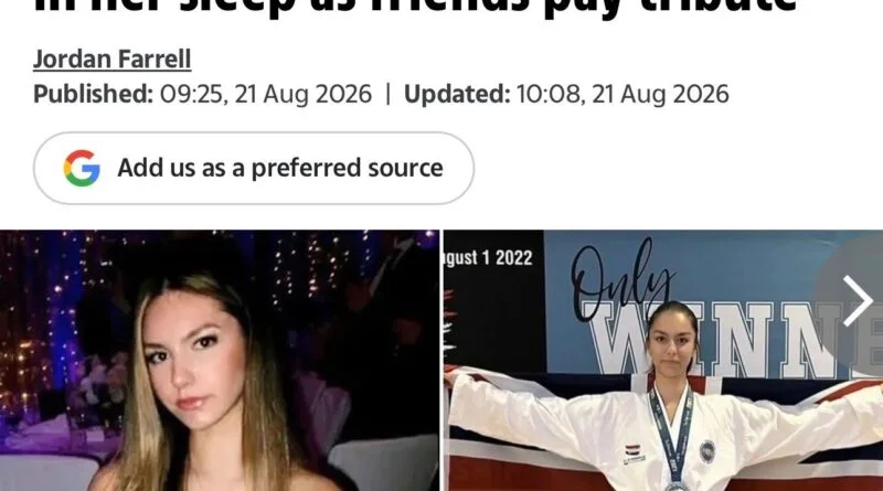 ΞΑΦΝΙΚΑ και ΑΙΦΝΙΔΙΑ έσκασε η καρδιά της 19χρονης Αγγλίδας στον ύπνο της