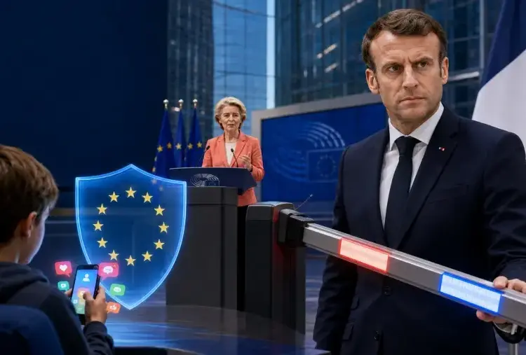 Δικαστικός κόλαφος για Macron και… Von der Leyen το μπλόκο στην απαγόρευση για τα social media των παιδιών